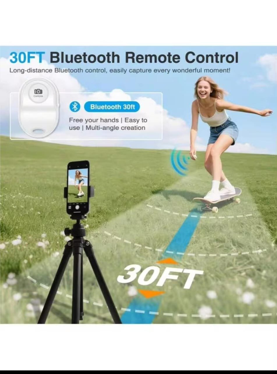 Bluetooth remote control with 30 foot shooting range